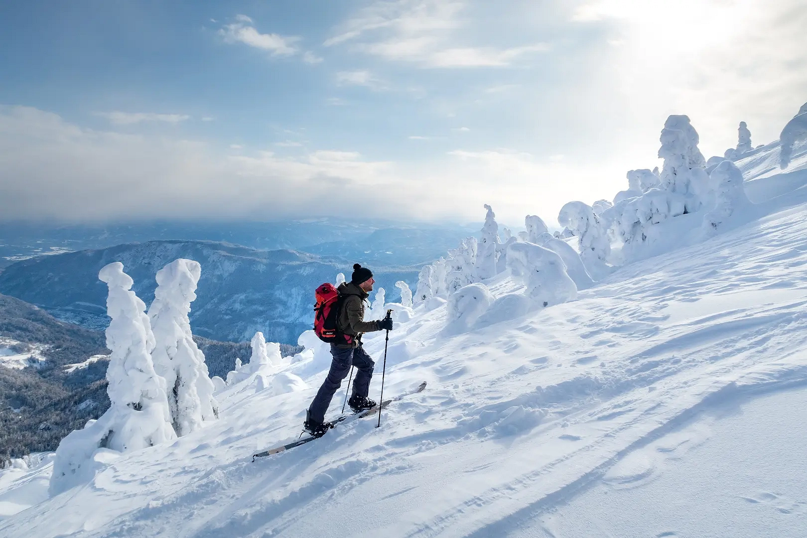 Ski touring