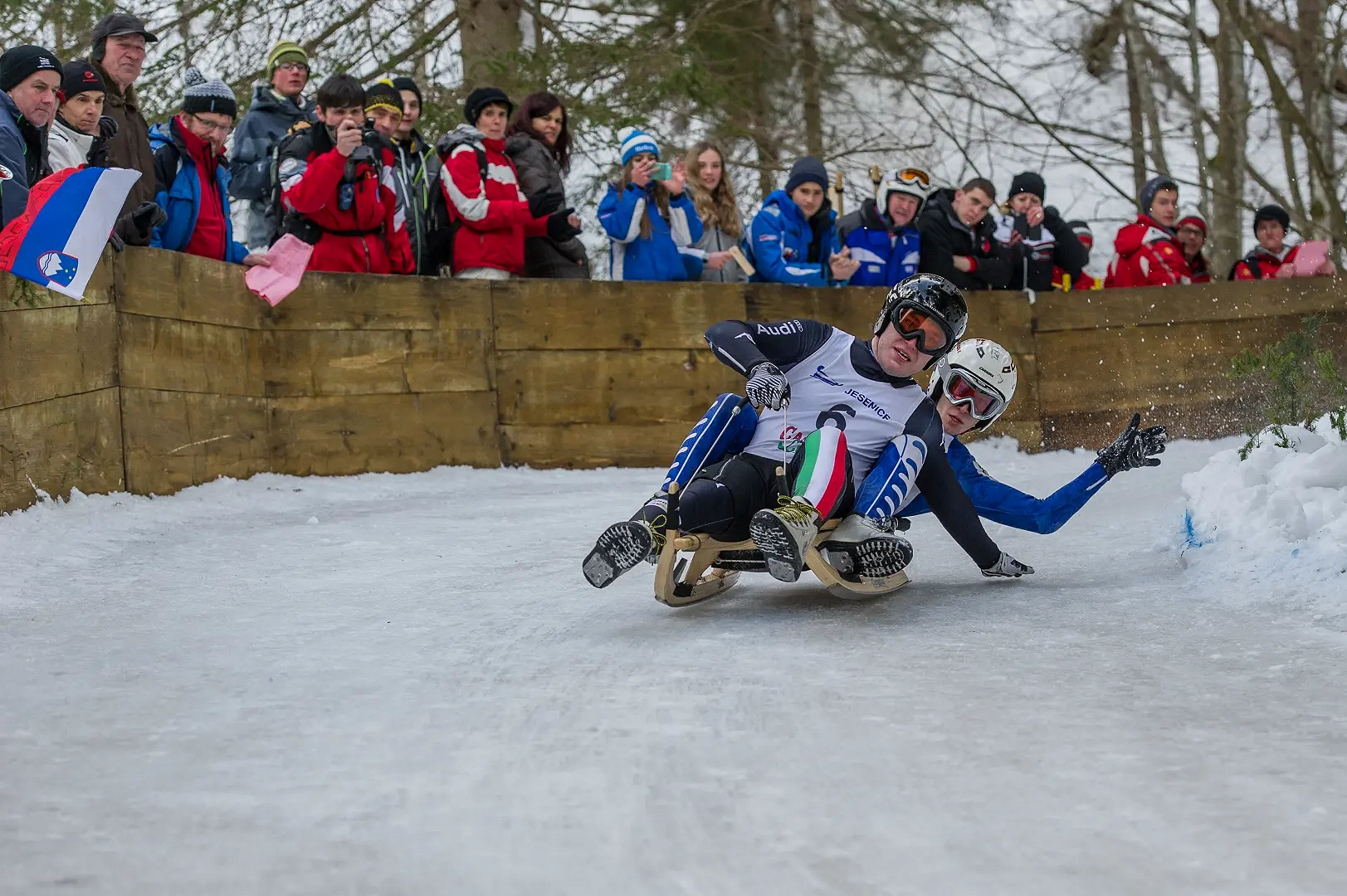 Tobogganing